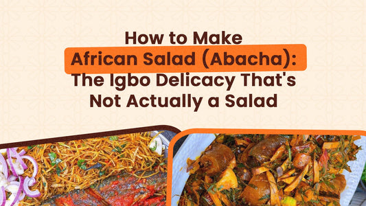 How to Make African Salad (Abacha): The Igbo Delicacy That's Not Actually a Salad