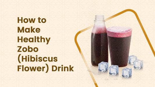 How to Make Healthy Zobo (Hibiscus Flower) Drink