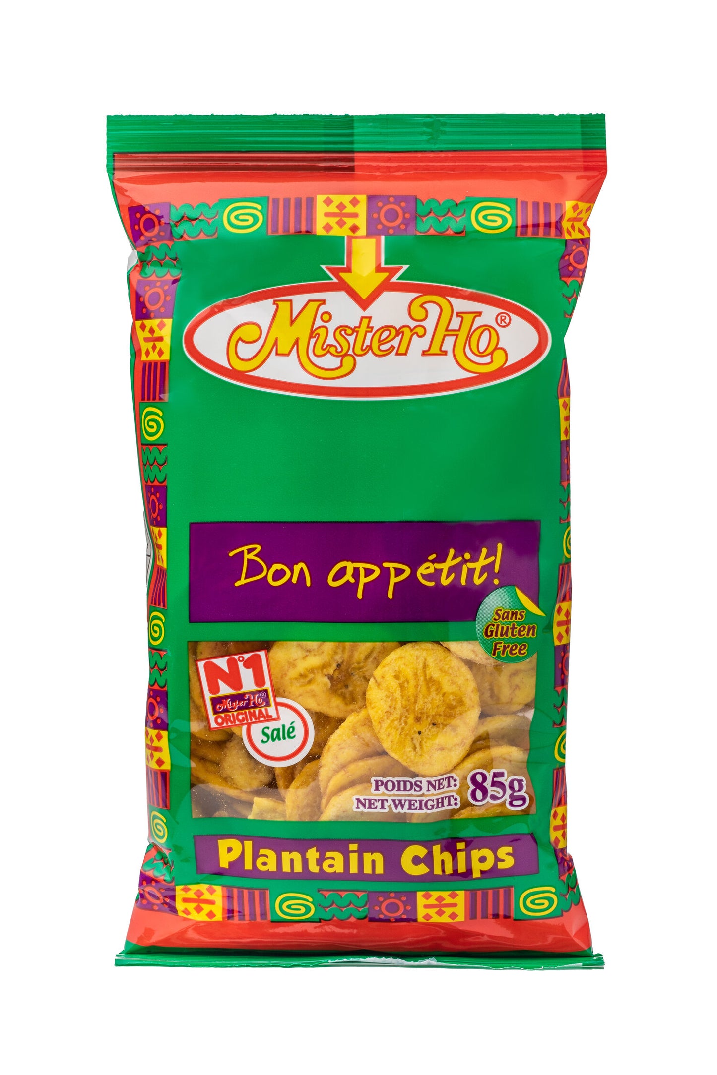 Mister Ho Salted Plantain Chips 3oz