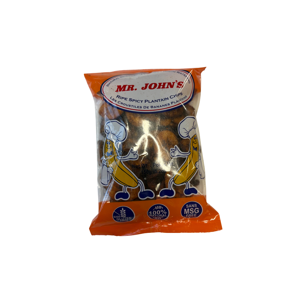 Mr John spicy plantain chips 150g