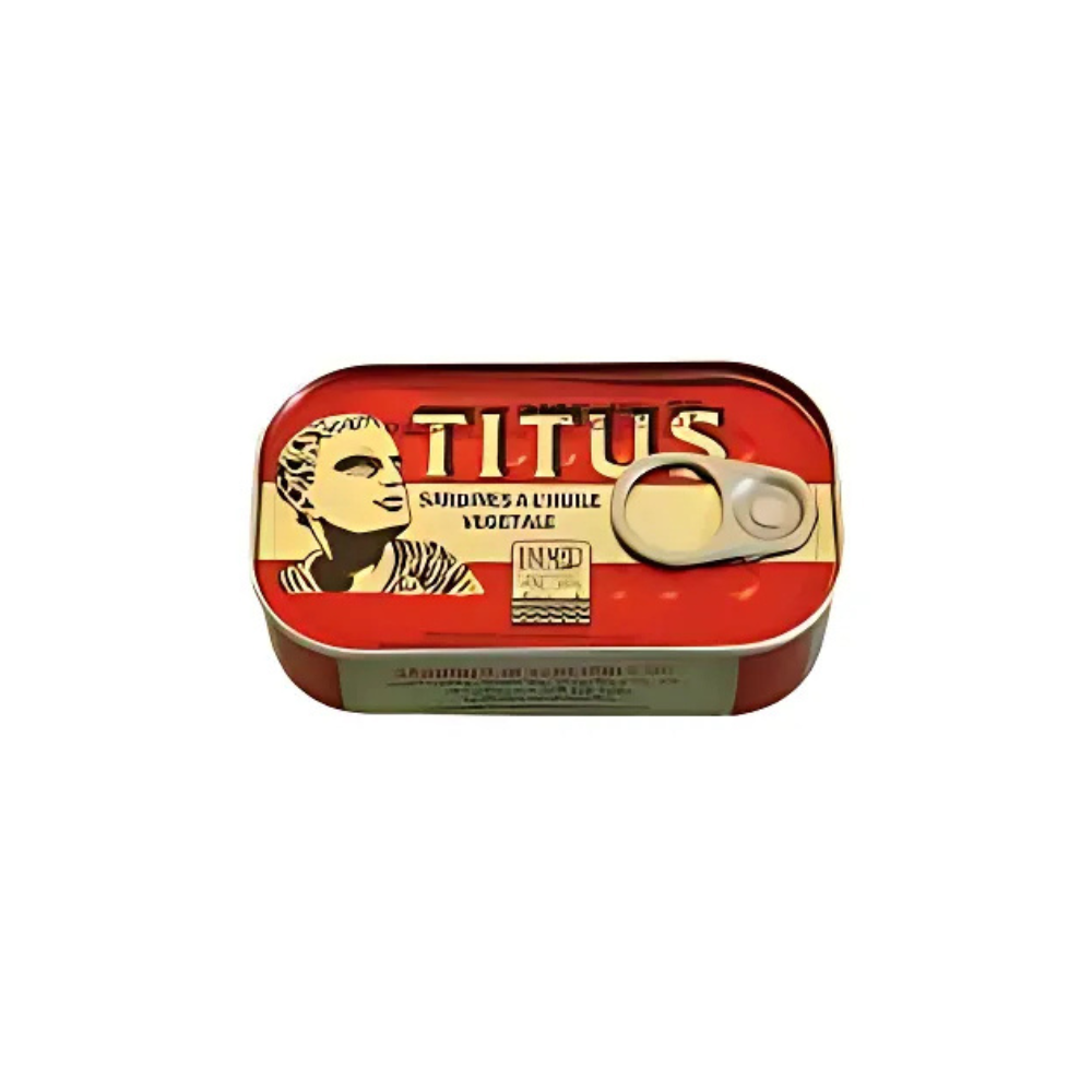 Titus Sardines In Soybean Oil 125g