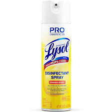 Lysol Disinfectant Spray – Lemon Scent 7.3oz
