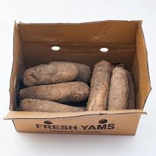 Box Of Ghana pONA Yam - 50lb