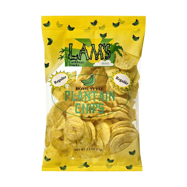 lams plantain chip carton 24pcs