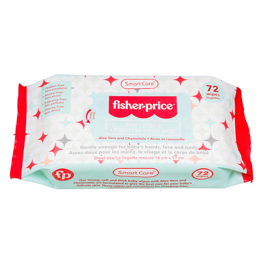 Fisher-Price Baby Wipes – Gentle & Hypoallergenic Care for Your Little One