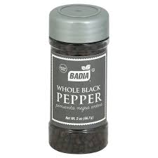 Badia whole Black Pepper 2oz