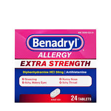 Benadryl Allergy 24 Tablets 54g
