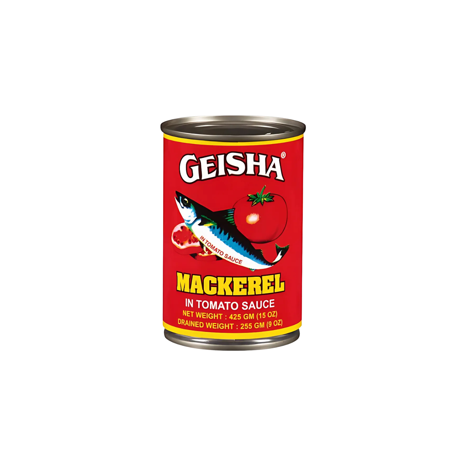 Geisha Mackerel In Tomato Sauce 15oz