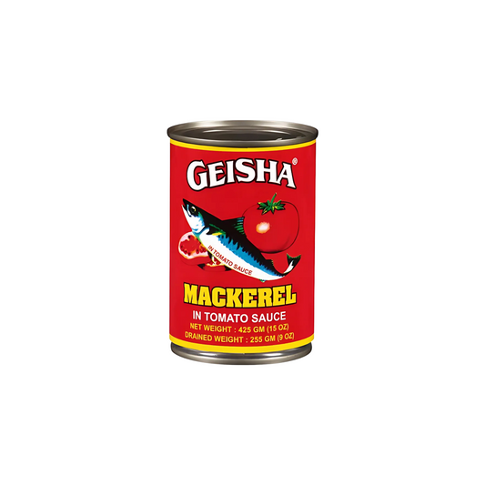 Geisha Mackerel In Tomato Sauce 15oz