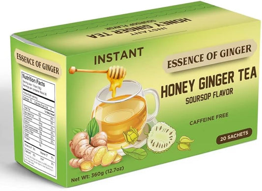 Honey Ginger Tea Soursop Flavor 20 Sachets