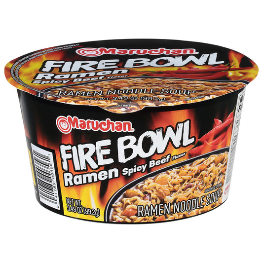 Maruchan Ramen Noodle Soup Spicy Beef Flavor 3.99oz