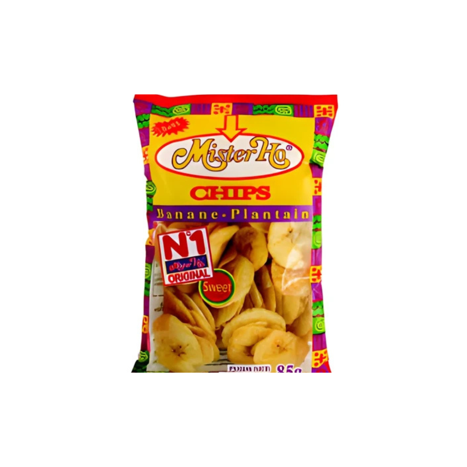 Mister Ho Sweet Plantain Chips 3oz