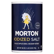 Morton Iodized Salt 26oz
