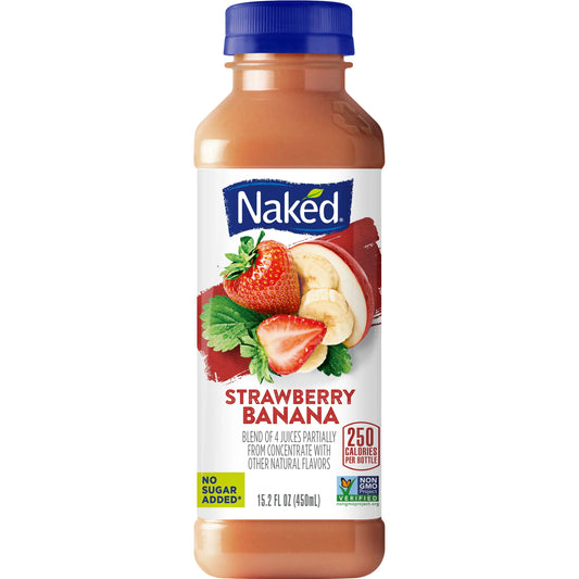 Naked Strawberry Banana Smoothie 15.2oz