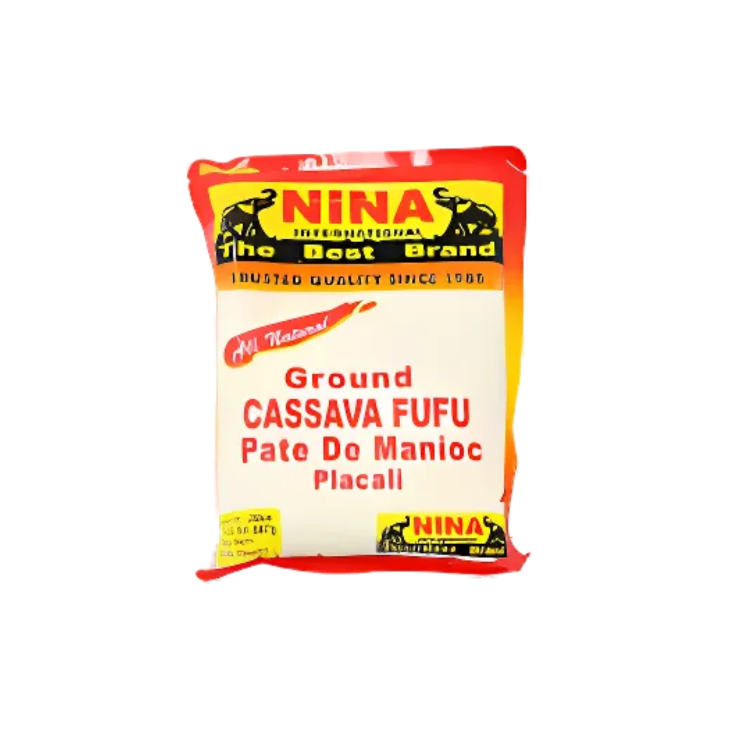 Nina Cassava Frozen Fufu 20oz