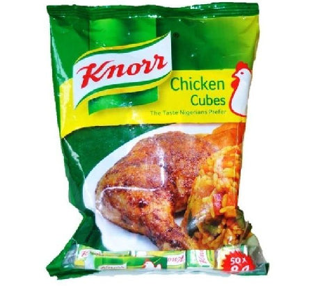 Packed 25 Pieces Of Knorr Chicken Cubes