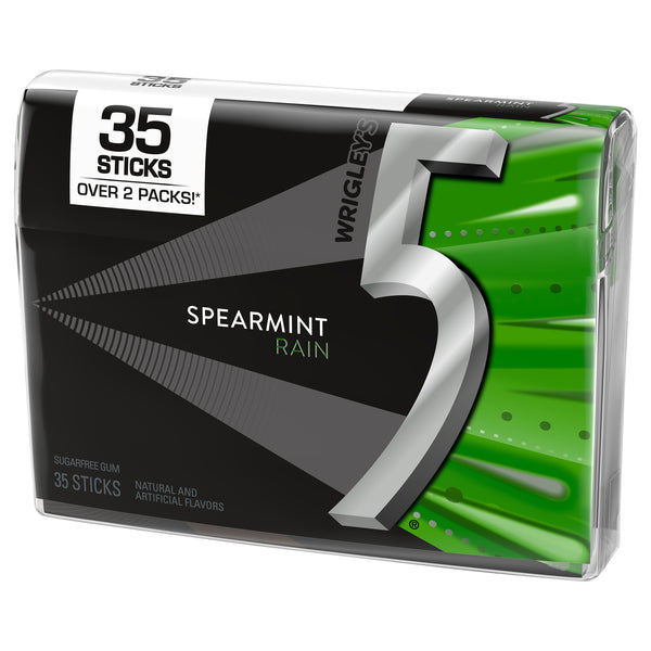 Spearmint Rain Gum 35 Sticks 3.5oz