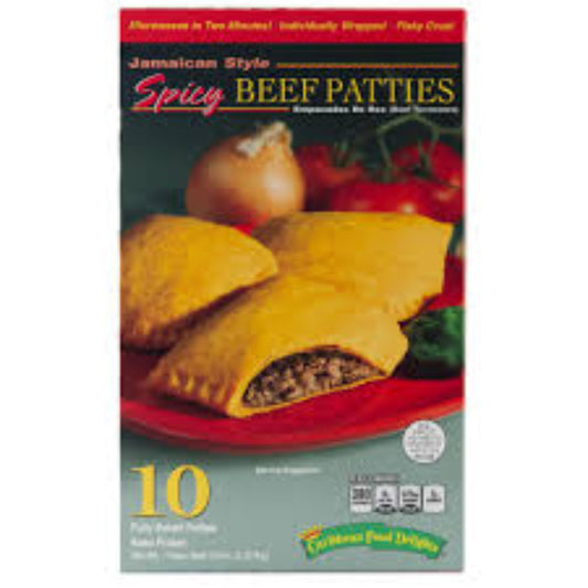 Spicy Beef Patty 10 Pcs