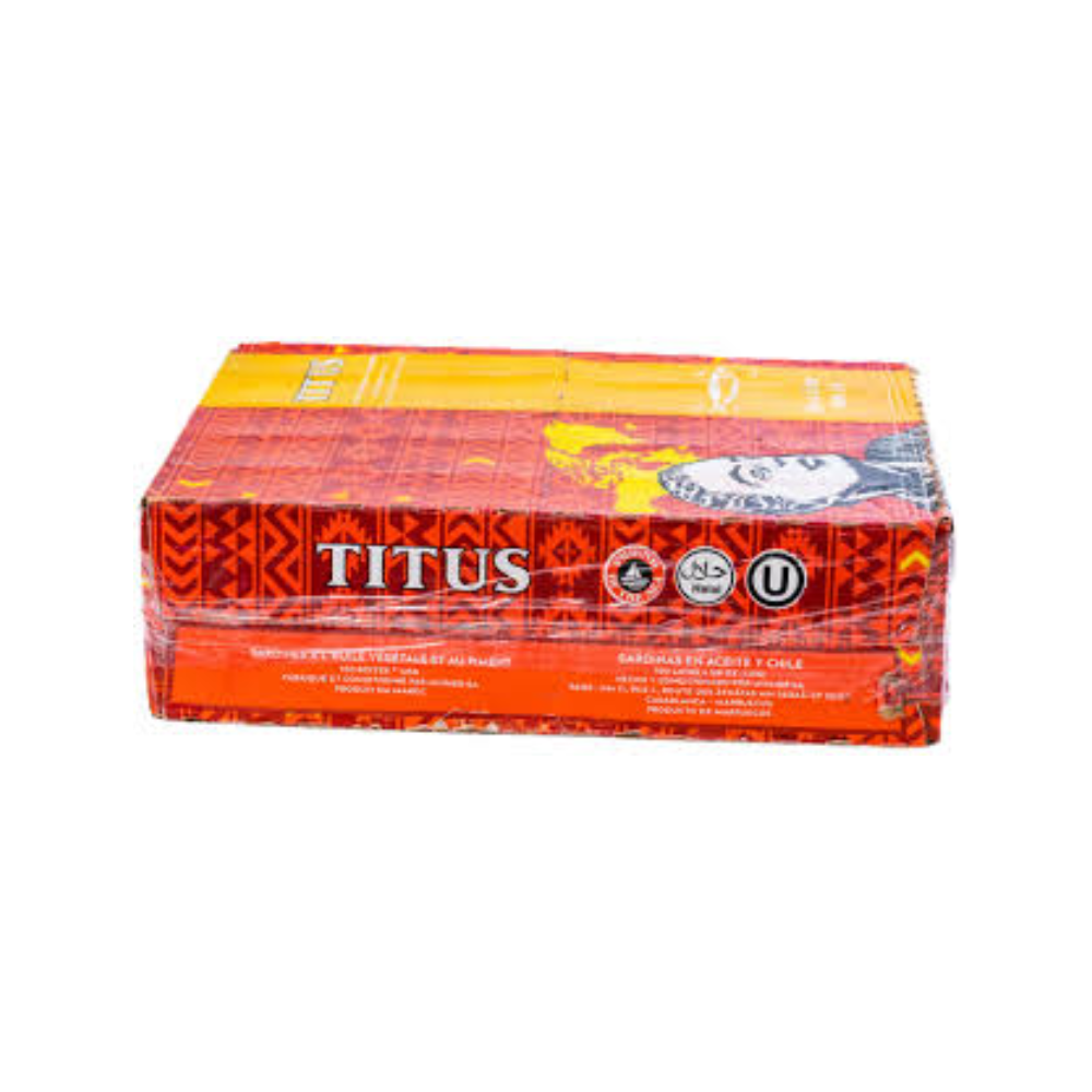 Titus Sardine Carton 50pcs