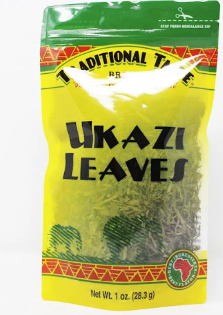 Traditional Taste Ukazi Leaves 1oz