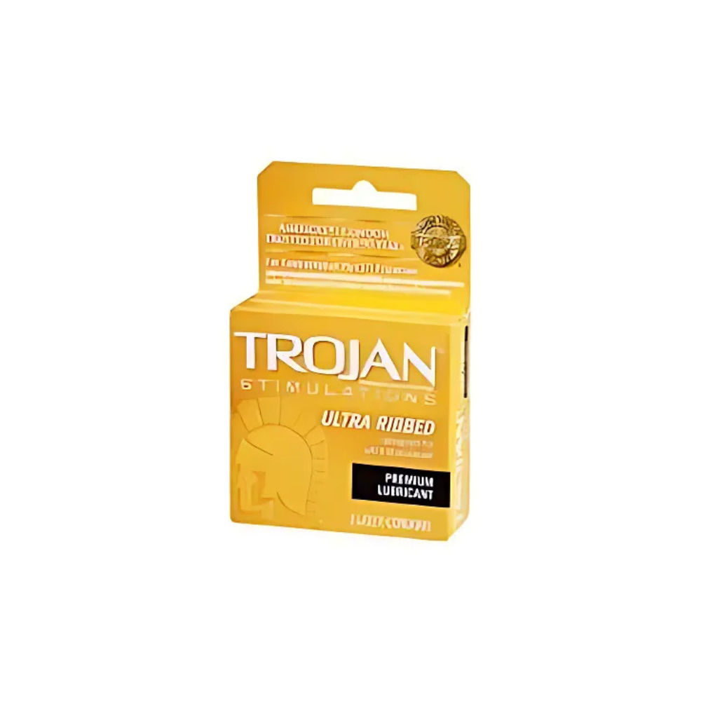 Trojan Ultra Ribbed Condom