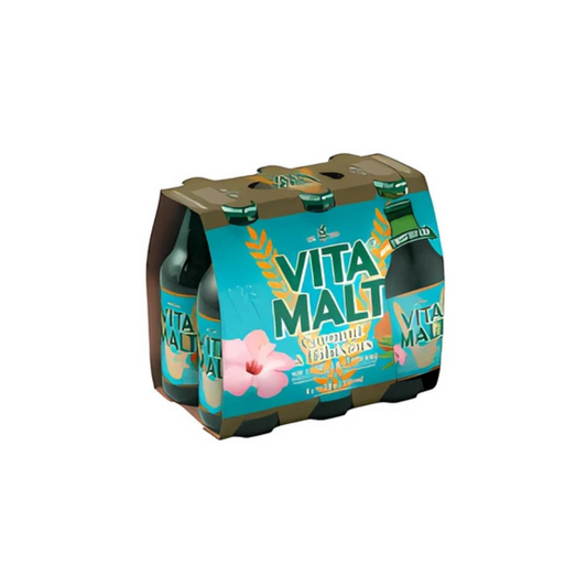 Vita Malt Coconut & Hibiscus 11.2oz *6 packs