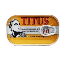 Titus Sardine with Chilli (125g)