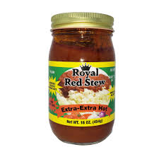 Royal Red Stew Extra-Extra Hot 16oz