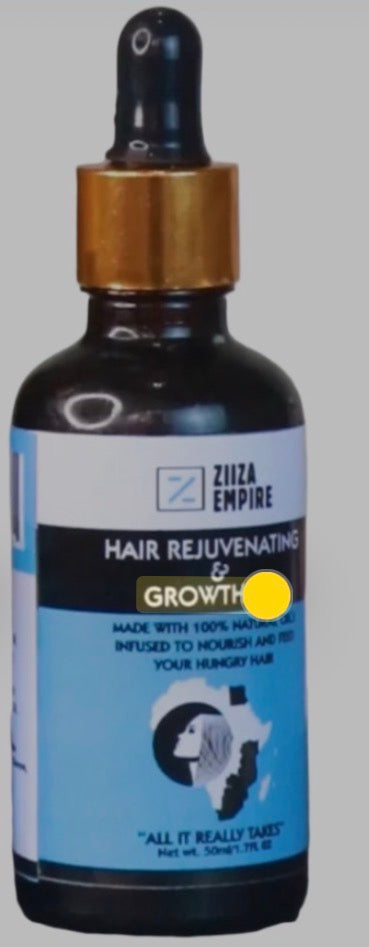 Ziza Empire Hair Rejuvenating and Growth Oil bottle
